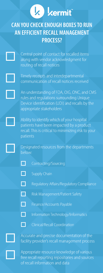 Recall Management Checklist-1